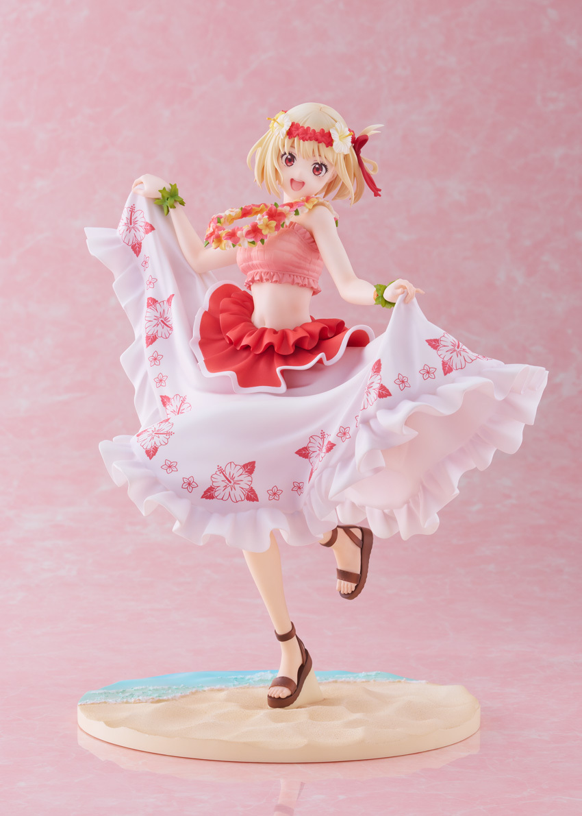 Figurine Lycoris Recoil - Chisato Nishikigi - Ver. Hawaii - 1/7 - Claynel