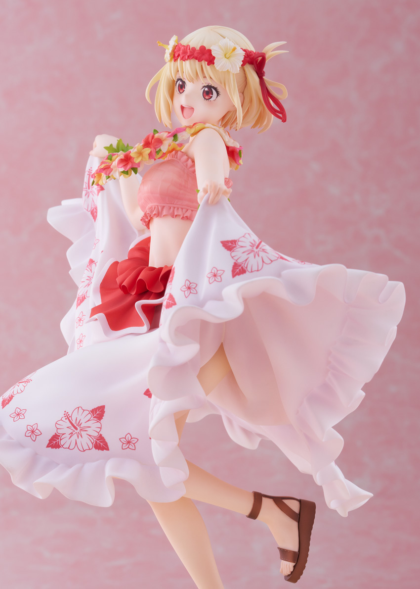 Figurine Lycoris Recoil - Chisato Nishikigi - Ver. Hawaii - 1/7 - Claynel