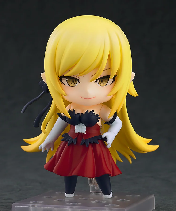 Figurine Nendoroid de Shinobu Oshino version Kiss-Shot Acerola-Orion Heart-Under-Blade avec un sourire confiant - Monogatari Series - Good Smile Company