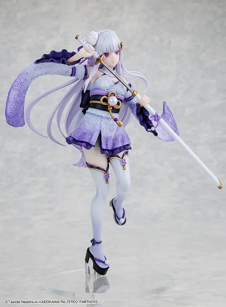 Figurine Re:Zero kara Hajimeru Isekai Seikatsu - Emilia - Ver. Battle Uniform (Ver. Combat Outfit) - 1/7 - KDcolle - Kadokawa