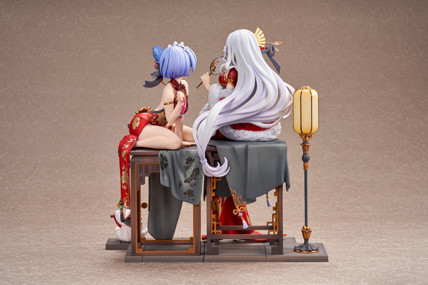 Figurine Re:Zero kara Hajimeru Isekai Seikatsu - Emilia et Rem - Ver. Graceful Beauty 2024 New Year - 1/7 - KDcolle - Kadokawa
