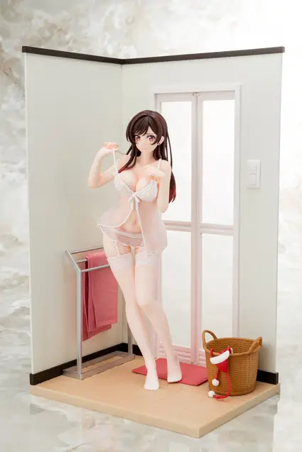 Figurine Rent a Girlfriend - Chizuru Mizuhara - Ver. See-through Lingerie Angel White - 1/6 - Hakoiri Musume
