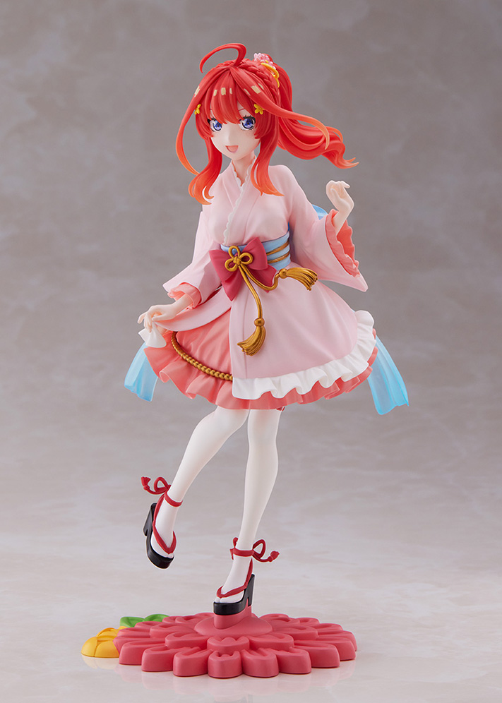 Figurine The Quintessential Quintuplets - Itsuki Nakano - Ver. Miniskirt Yukata - Tenitol - FuRyu