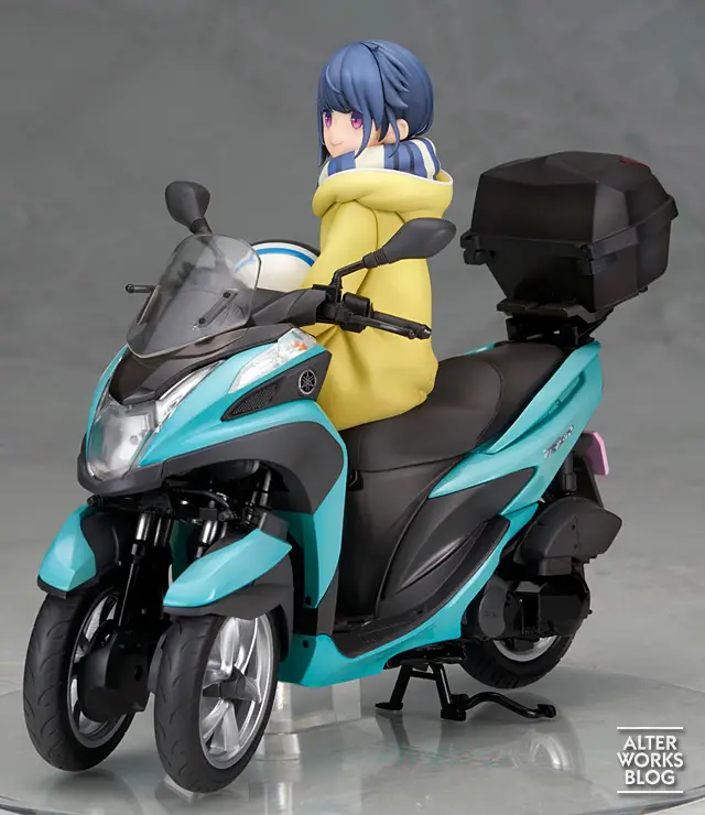 Figurine Yuru Camp - Rin Shima - Ver. with Tricycle - 1/10 - Alter