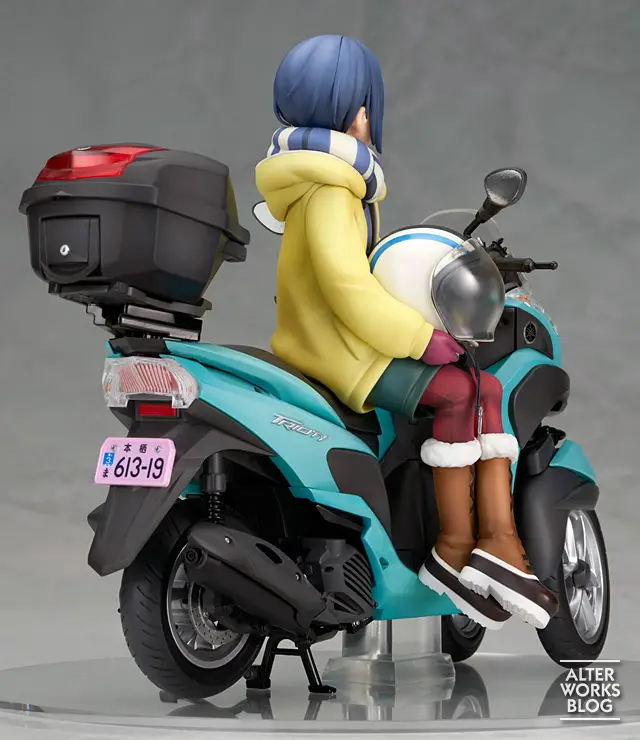 Figurine Yuru Camp - Rin Shima - Ver. with Tricycle - 1/10 - Alter