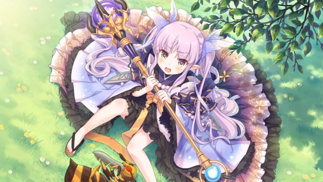 Illustration de la carte 3 etoiles de  Kyouka, issue du jeu Princess Connect! Re Dive