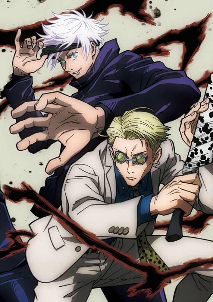 Illustration de la version limit&eacute;e Blu-ray de la premi&egrave;re saison de l'anim&eacute; Jujutsu Kaisen Vol.3.