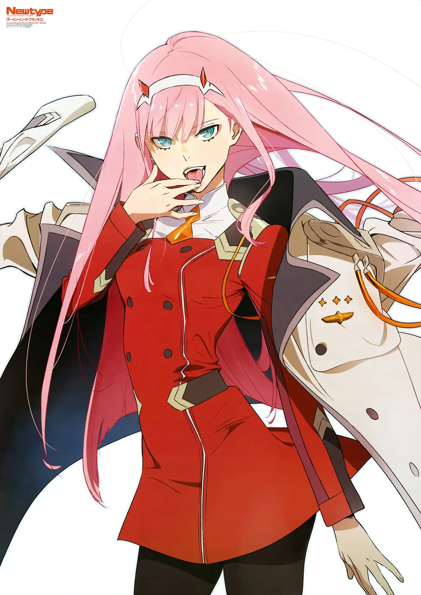 Illustration iconique r&eacute;alis&eacute;e par le c&eacute;l&egrave;bre Masayoshi Tanaka, designer des personnages de la s&eacute;rie 