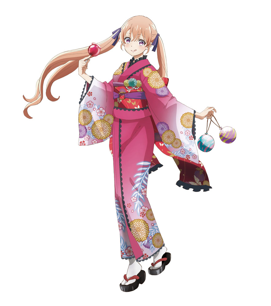 Illustration originale d'Erika Amano en Yukata !