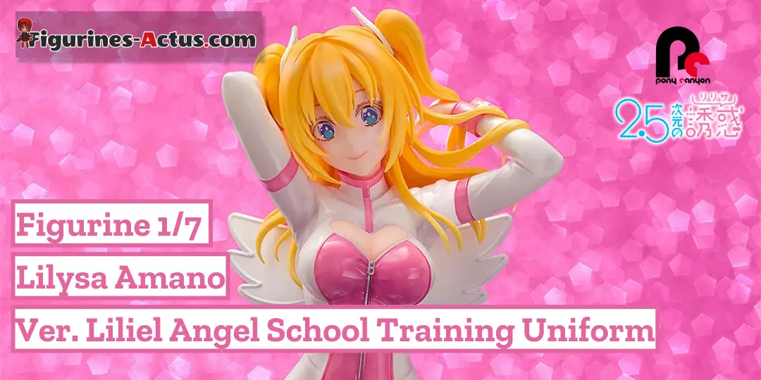 Figurine 2.5 Dimensional Seduction - Lilysa Amano - Ver. Liliel Angel School Training Uniform - 1/7 - Pony Canyon