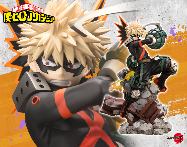 figurine Bakugo Katsuki ver. 2 ARTFX J couv