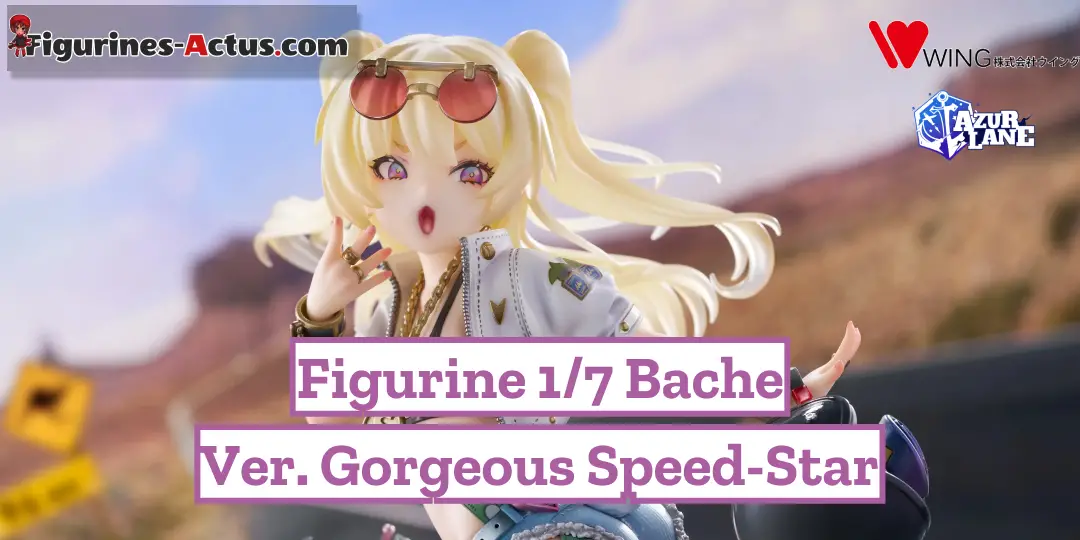 Figurine Azur Lane - Bache - Ver. Gorgeous Speed-star - 1/7 - Wing