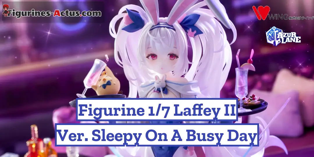 Figurine Azur Lane - Laffey II - Ver. Sleepy on a Busy Day - 1/7 - Wing