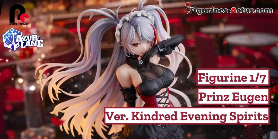 Figurine Azur Lane - Prinz Eugen - Ver. Kindred Evening Spirits - 1/7 - Pony Canyon