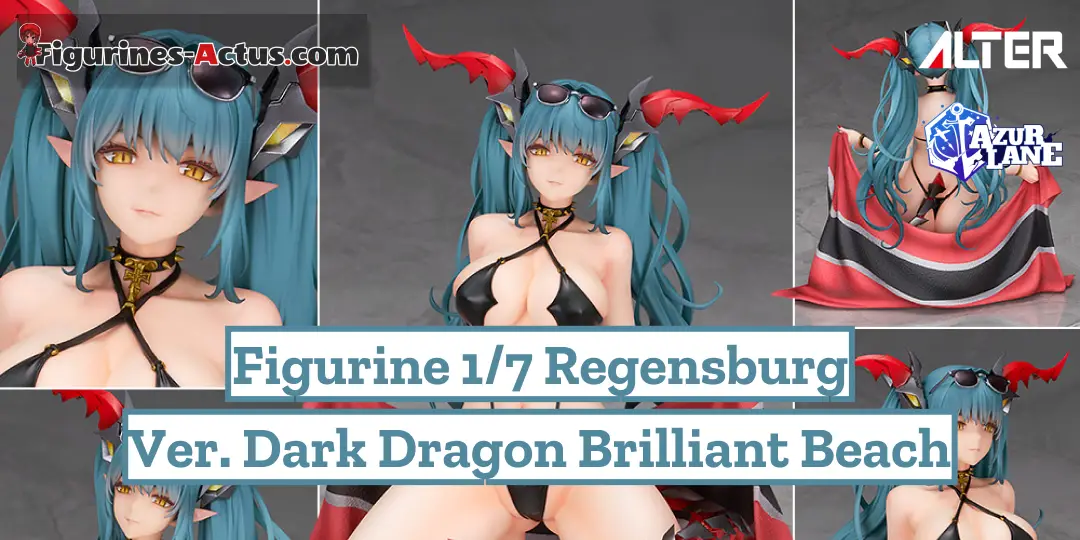 Figurine Azur Lane - Regensburg - Ver. Dark Dragon Brilliant Beach - Alter