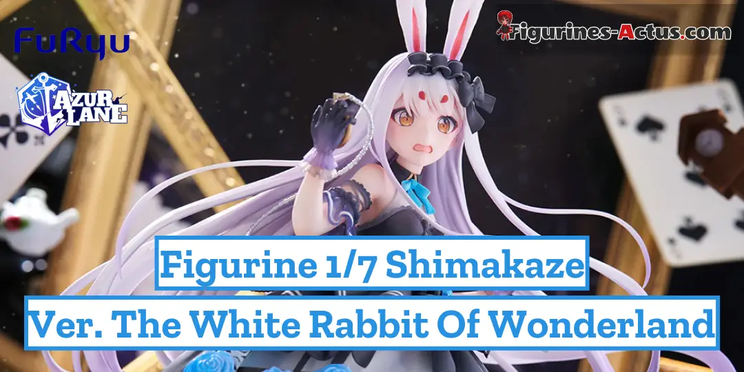 Figurine Azur Lane - Shimakaze - Ver. The White Rabbit of Wonderland - 1/7 - F:Nex - FuRyu