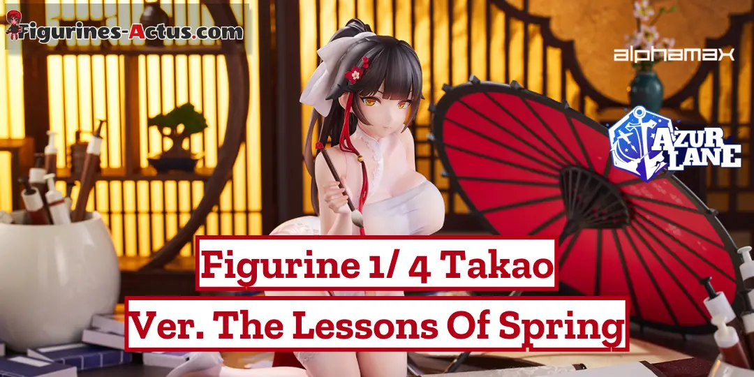 Figurine Azur Lane - Takao - Ver. The Lessons of Spring - 1/4 - Alphamax