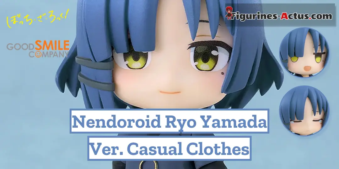 Figurine Bocchi the Rock! - Ryo Yamada - Nendoroid - Ver. Casual Clothes - Good Smile Company