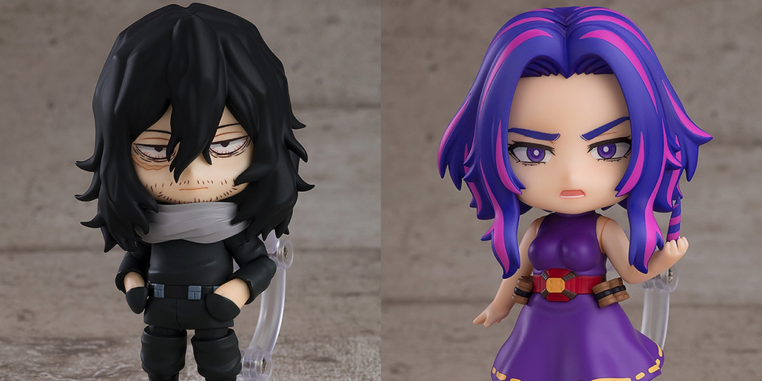 Figurine Boku no Hero Academia - Shota Aizawa et Lady Nagant (Kaina Tsutsumi) - Nendoroid - Good Smile Company
