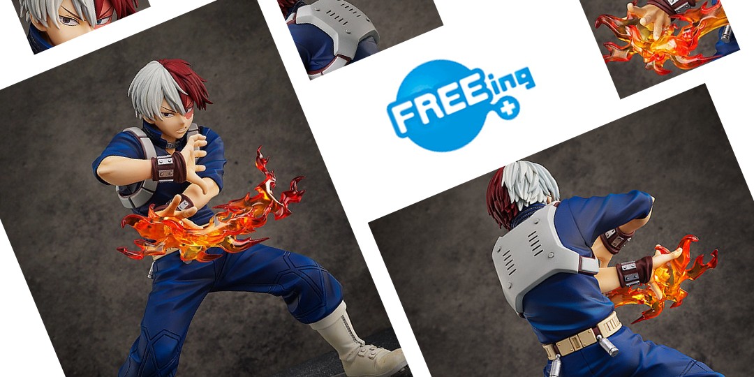 Figurine Boku no Hero Academia - Shoto Todoroki - 1/4 - B-Style - FREEing
