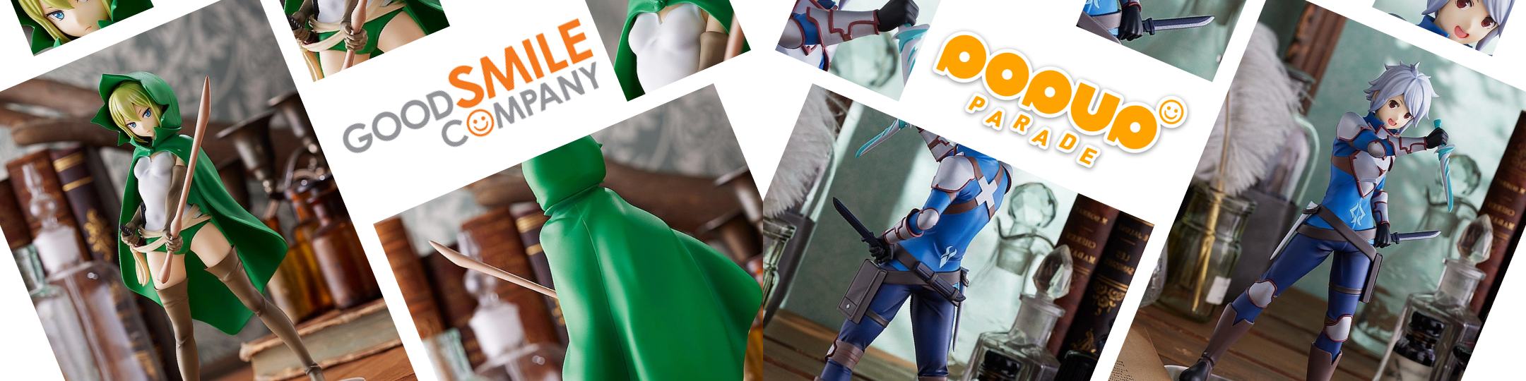 Figurine DanMachi: La Légende des Familias - Ryuu Lion et Bell Cranel - Pop Up Parade - Good Smile Company