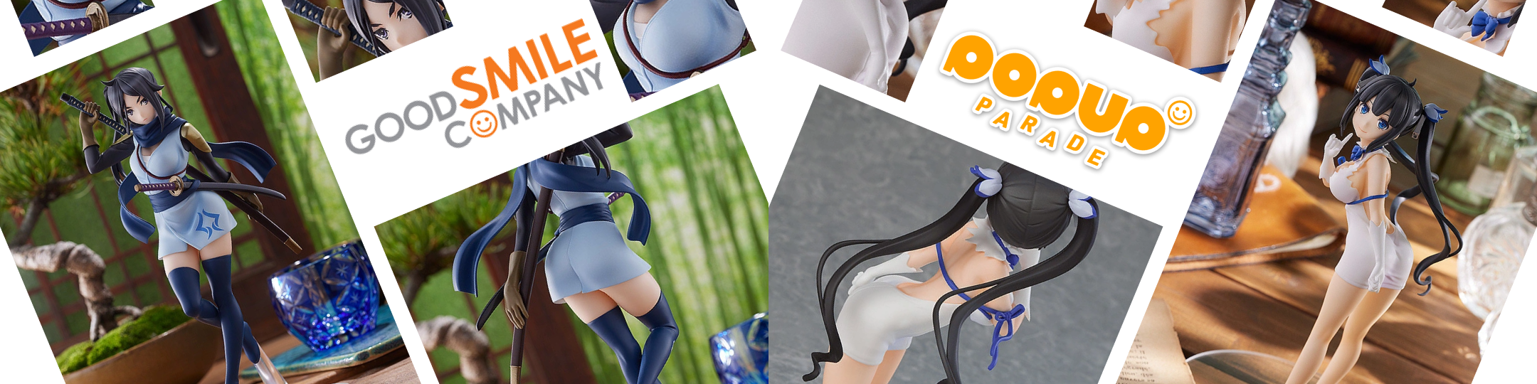 Figurine DanMachi: La Légende des Familias - Yamato Mikoto et Hestia - Pop Up Parade - Good Smile Company