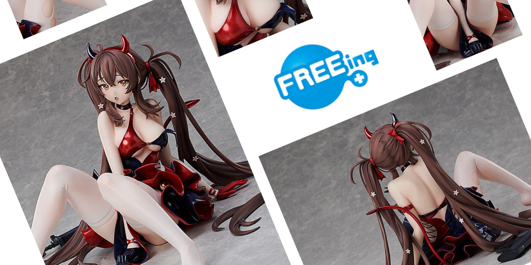 Figurine Girls' Frontline - QBZ-97 (Type 97) - Ver. Gretel the Witch (Heavy Damage) - 1/4 - B-Style - FREEing