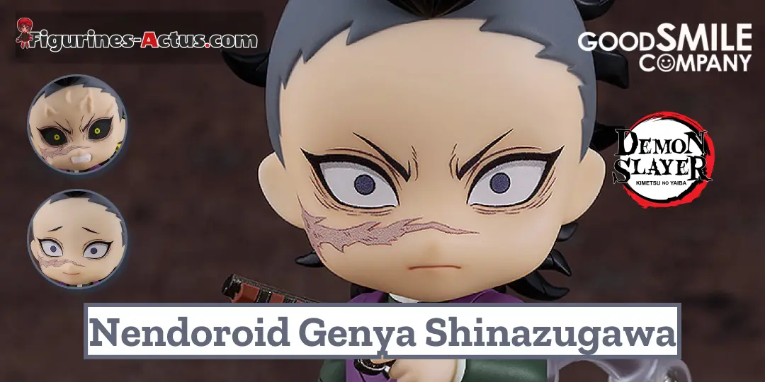 Figurine Kimetsu no Yaiba - Genya Shinazugawa - Nendoroid - Good Smile Company