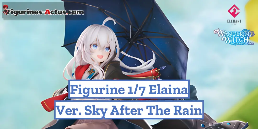 Figurine Majo no Tabitabi - Elaina - Ver. Sky After the Rain - 1/7 - Elegant