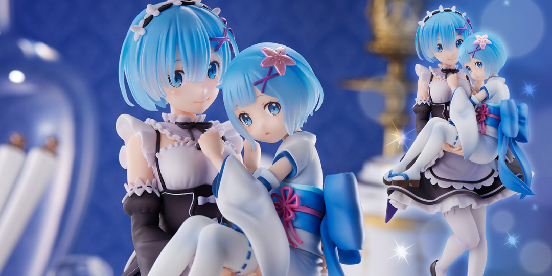 Figurine Re:Zero kara Hajimeru Isekai Seikatsu - rem et childhood Rem - S-Fire - Sega