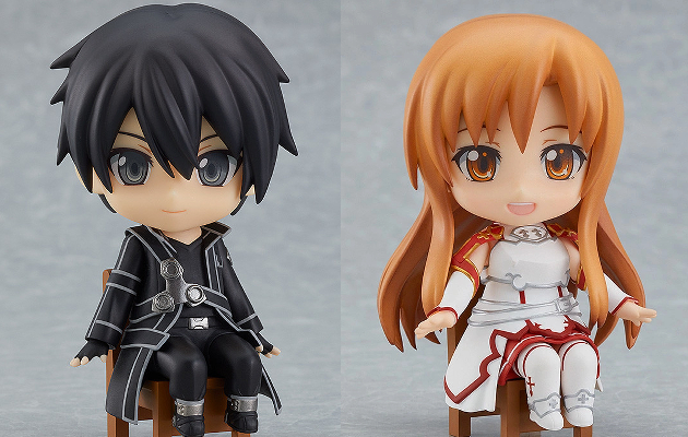 Figurine Sword Art Online - Kirito et Asuna - Nendoroid Swacchao! - Good Smile Company