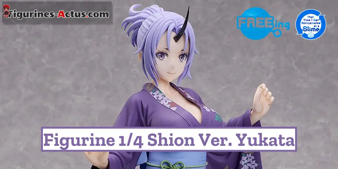 Figurine Tensei shitara Slime Datta Ken - Shion - Ver. Yukata - 1/4 - B-Style - FREEing