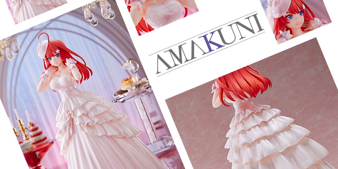 Figurine The Quintessential Quintuplets - Itsuki Nakano - Ver. Wedding - 1/7 - Amakuni