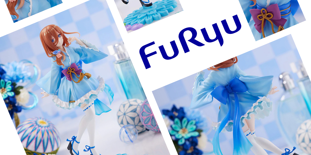 Figurine The Quintessential Quintuplets – Miku Nakano - Ver. Miniskirt Yukata - Tenitol - FuRyu