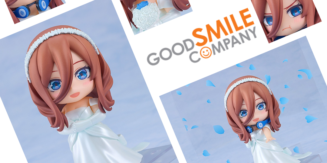 Figurine The Quintessential Quintuplets - Miku Nakano - Ver. Wedding Dress - Nendoroid - Good Smile Company