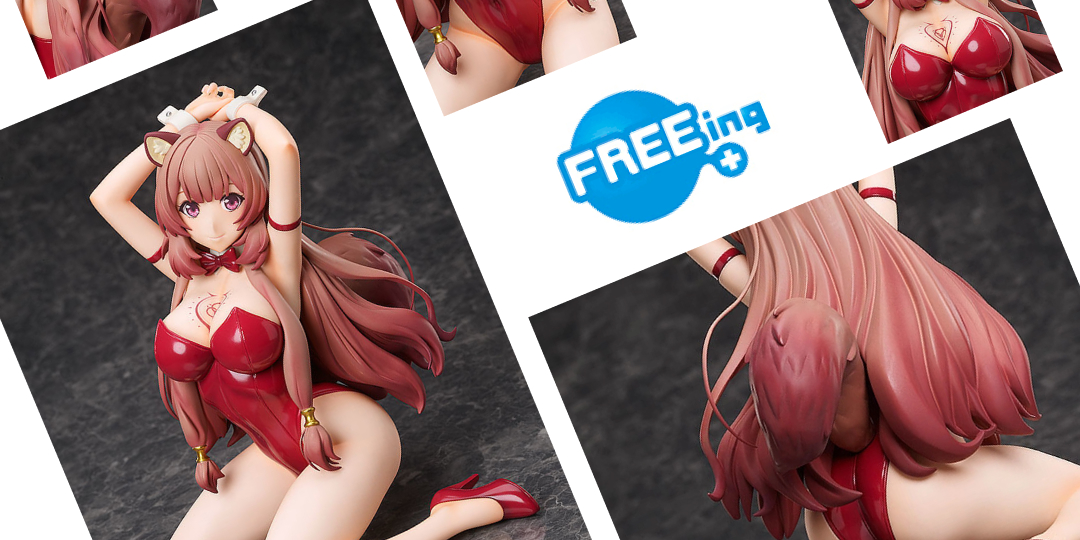 Figurine The Rising of the Shield Hero - Raphtalia - Ver. Bare Leg Bunny Style - 1/4 - B-Style - FREEing