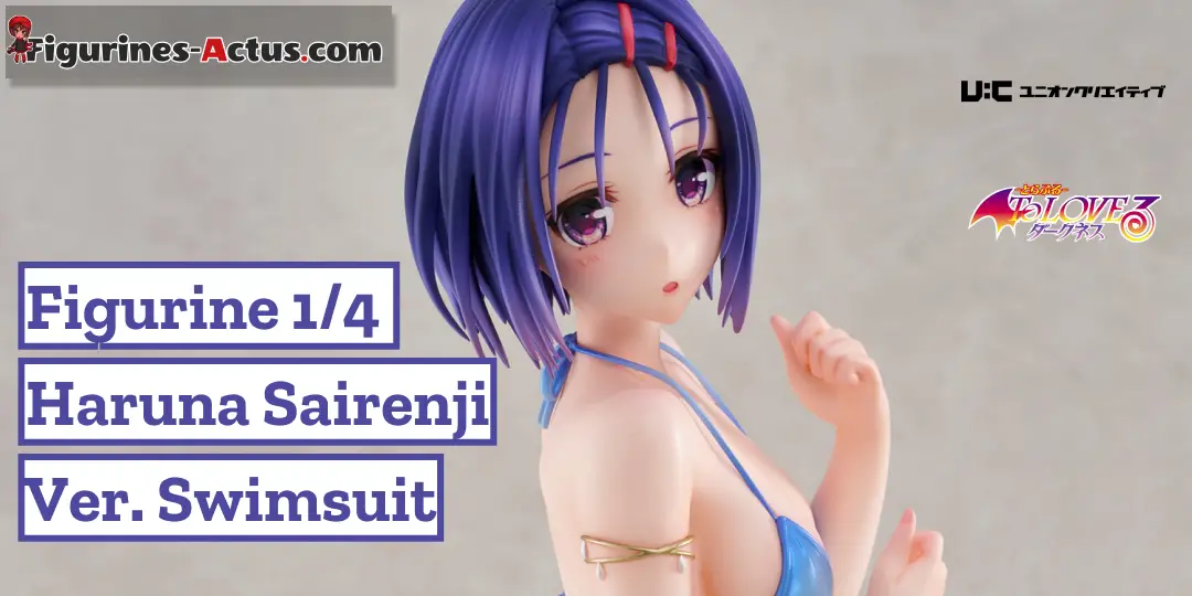 Figurine To LOVE Ru Darkness - Haruna Sairenji - Ver. Swimsuit - 1/4 - Union Creative