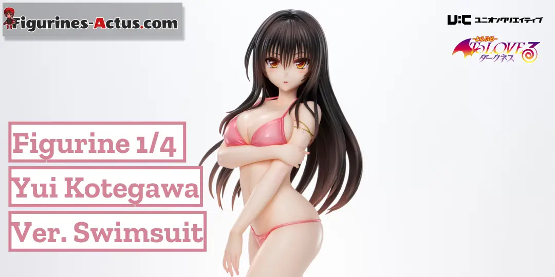 Figurine To LOVE Ru Darkness - Yui Kotegawa - Ver. Swimsuit - 1/4 - Union Creative