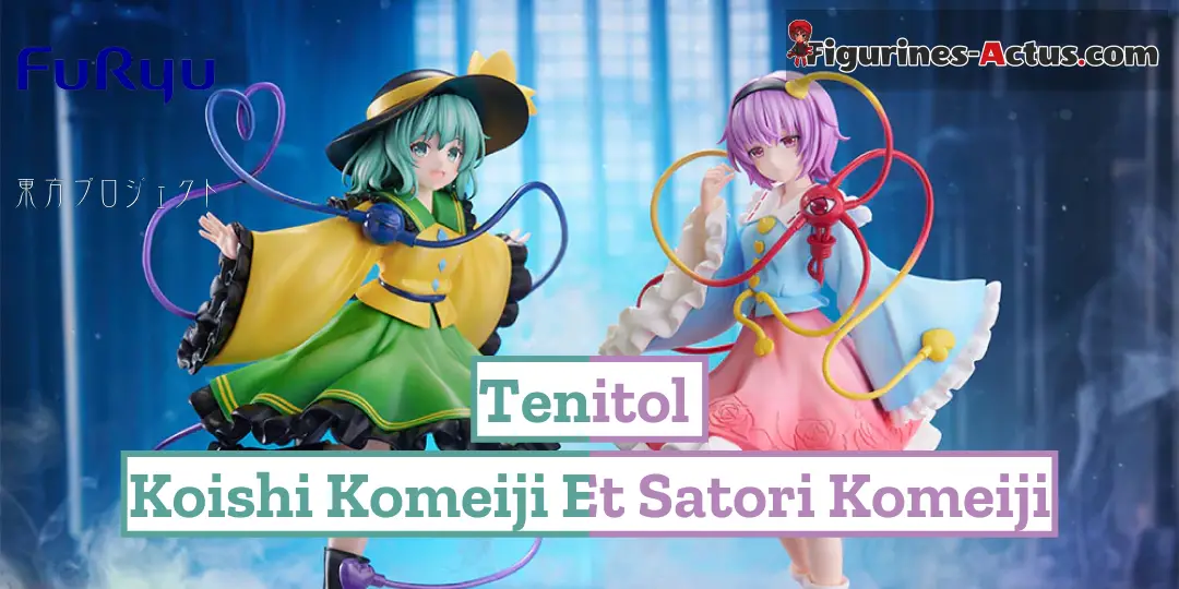 Figurine Touhou Project - Koishi Komeiji et Satori Komeiji - Tenitol - FuRyu