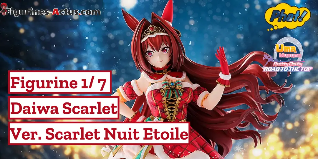 Figurine Uma Musume: Pretty Derby - Daiwa Scarlet - Ver.【Scarlet Nuit Etoile】- 1/7 - Phat Company