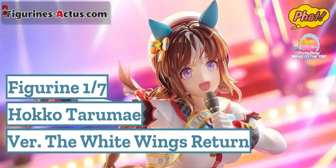 Figurine Uma Musume: Pretty Derby - Hokko Tarumae - Ver. The white Wings Return - 1/7 - Phat Company