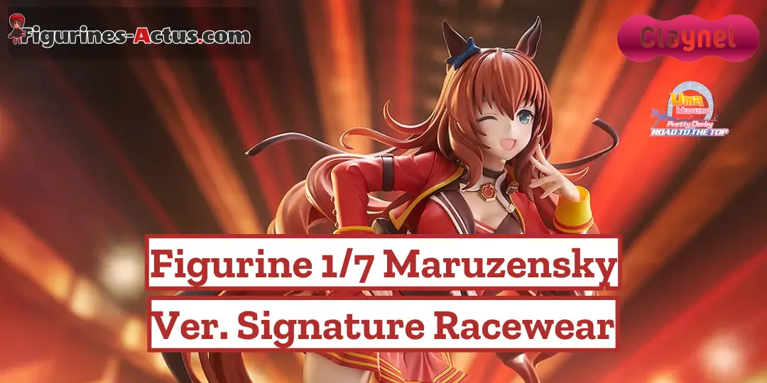 Figurine Uma Musume: Pretty Derby - Maruzensky - Ver. Signature Racewear - 1/7 - Claynel