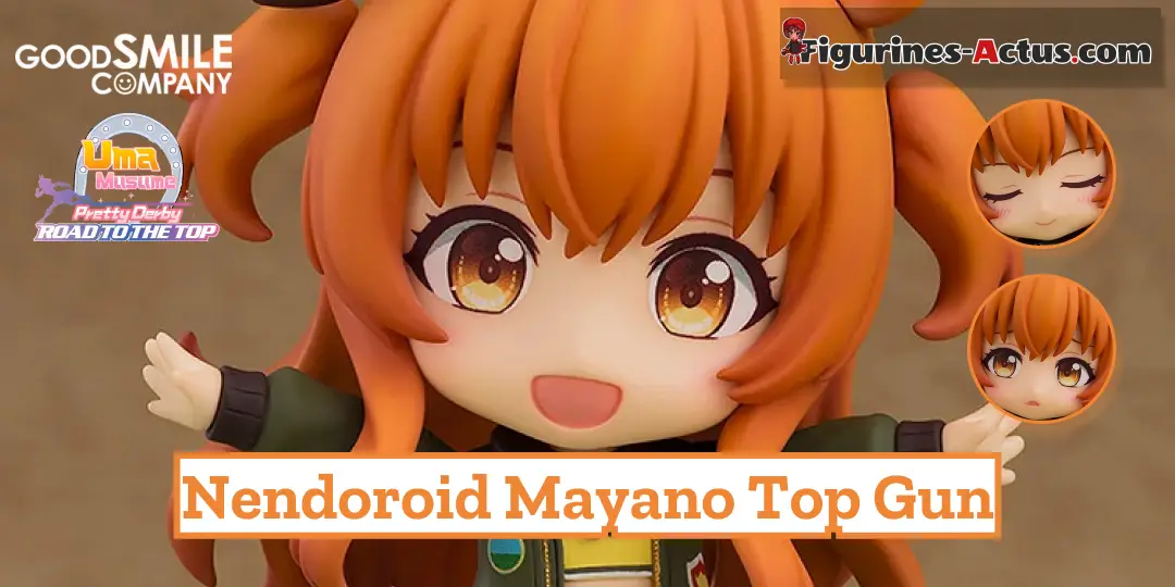 Figurine Uma Musume: Pretty Derby - Mayano Top Gun - Nendoroid - Good Smile Company