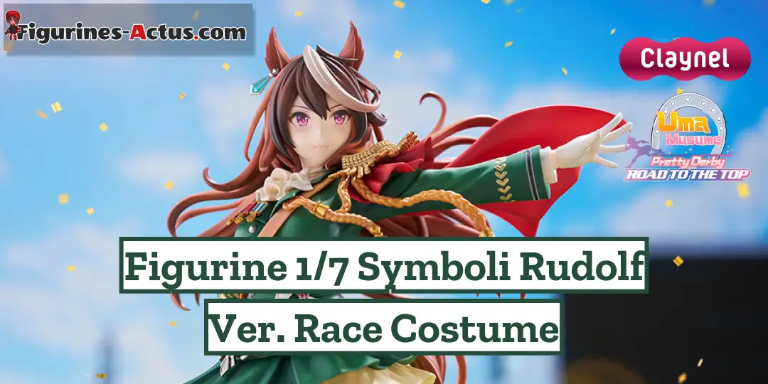 Figurine Uma Musume: Pretty Derby - Symboli Rudolf - Ver. Race Costume - 1/7 - Claynel