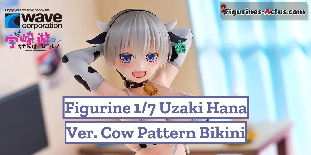 Figurine Uzaki-chan wa Asobitai! - Uzaki Hana - Ver. Cow Pattern Bikini - 1/7 - Dream Tech - Wave