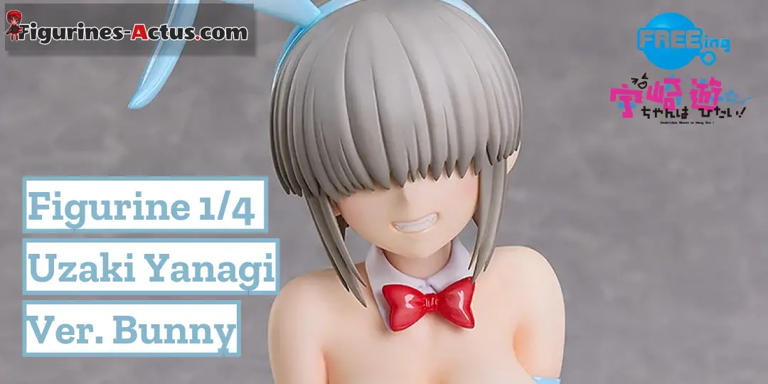 Figurine Uzaki-chan wa Asobitai! - Uzaki Yanagi - Ver. Bunny - B-Style - 1/4 - FREEing