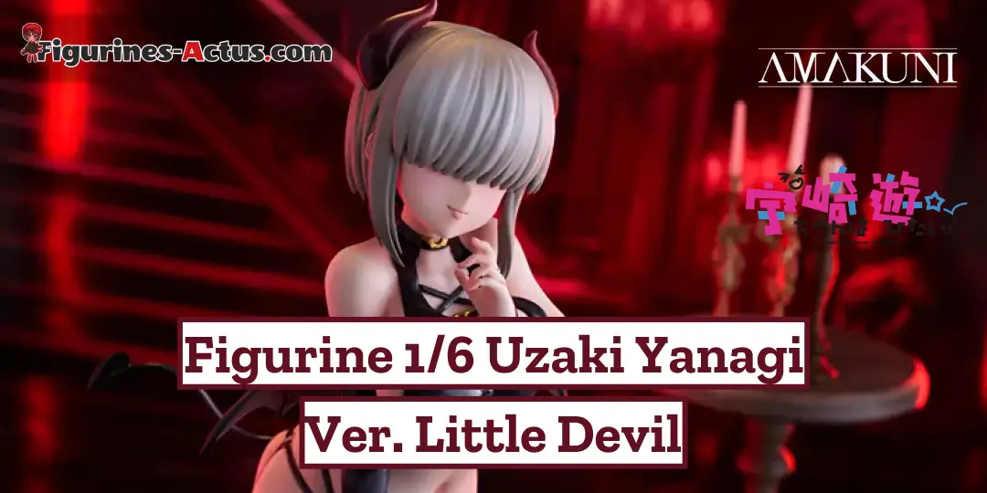 Figurine Uzaki-chan wa Asobitai! - Uzaki Yanagi - Ver. Little Devil - 1/6 - Amakuni