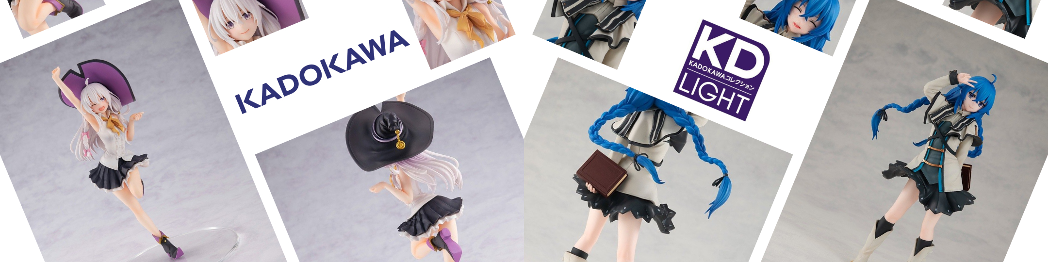 KDColle Light - Kadokawa - Elaina et Roxy - Majo no Tabitabi - Mushoku Tensei Jobless Reincarnation Couv A